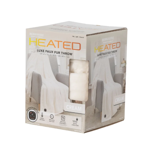 Berkshire Life Heated Throw