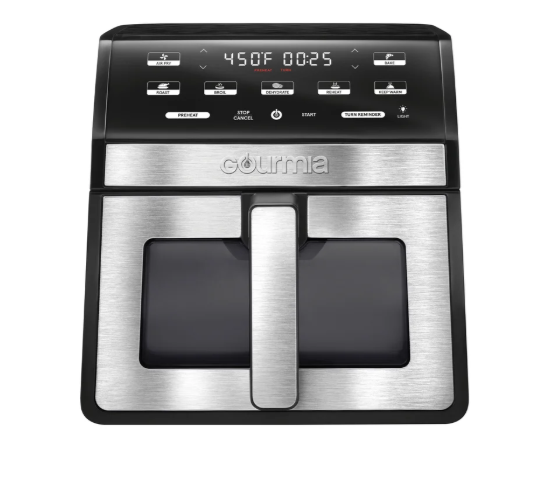 Gourmia 8-Quart Digital Air Fryer with Window & Light