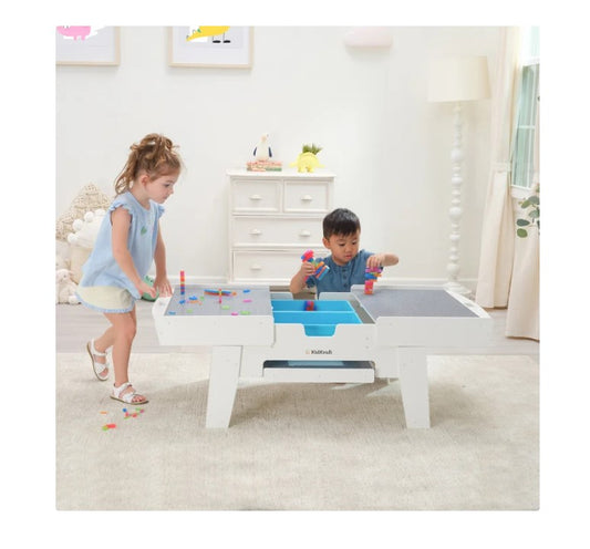 Kidkraft Building Bricks Play N Glow Activity Table