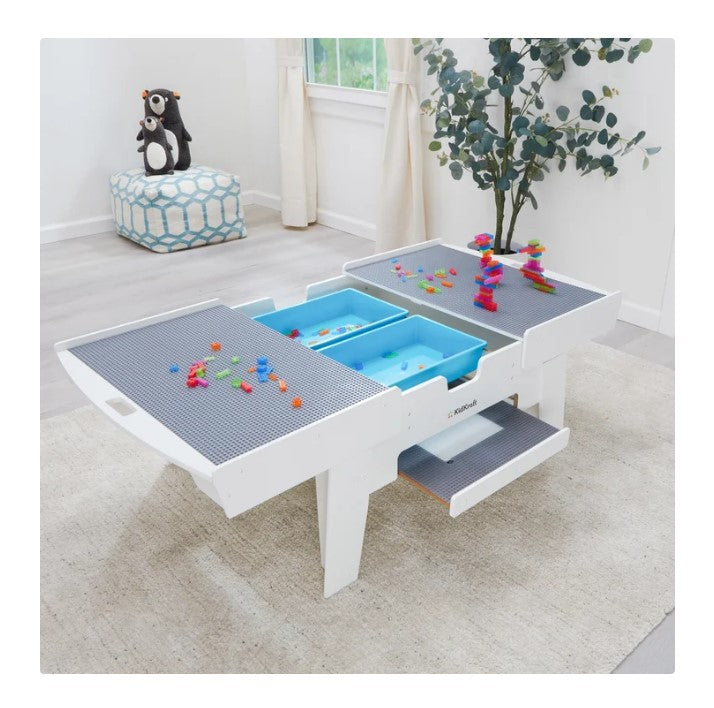Kidkraft Building Bricks Play N Glow Activity Table