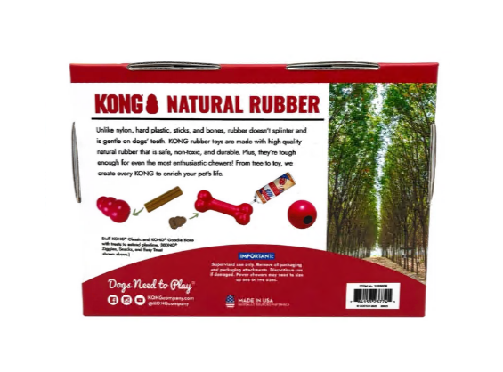 KONG Classic Dog Toys, 3-count