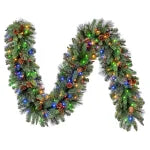 9’ Pre-lit LED With Twinkle Artificial Greenery Garland