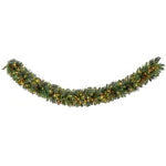 9’ Pre-lit LED With Twinkle Artificial Greenery Garland