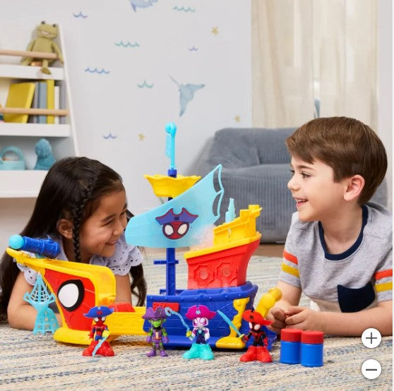 Spidey and Friends Water-Webs Webs Ahoy Bubble Pirate Ship