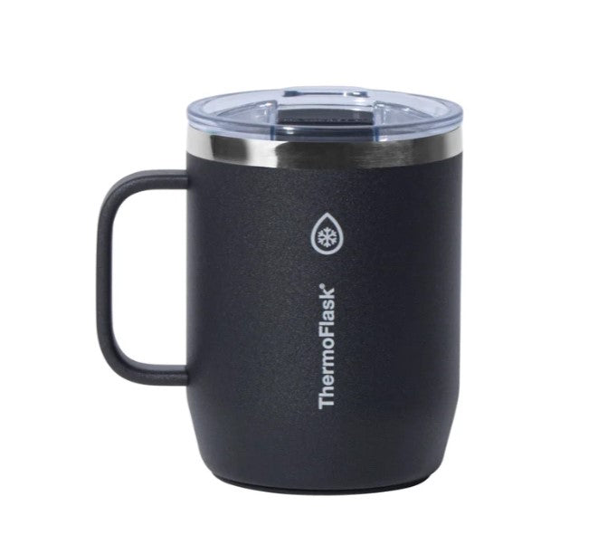 ThermoFlask Stainless Steel Insulated Coffee Mug Set, 2-pack