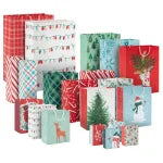 Hallmark Holiday Recyclable Gift Bags, 20-count