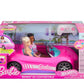 Hot Wheels Barbie RC Convertible Car with 2 Barbie Dolls