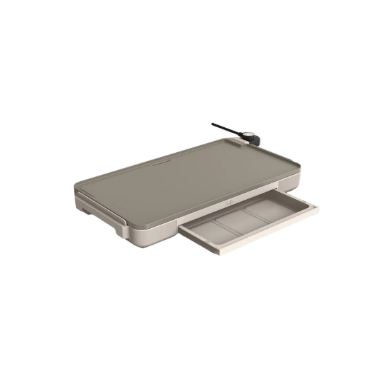 bella 12" x 22" XL Griddle with Warming Tray
