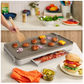 bella 12" x 22" XL Griddle with Warming Tray