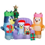 6.6’ Bluey Family Christmas Inflatable