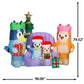 6.6’ Bluey Family Christmas Inflatable