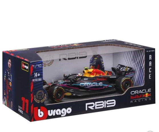 Bburago 1:18 Formula Die-cast Car, Red Bull