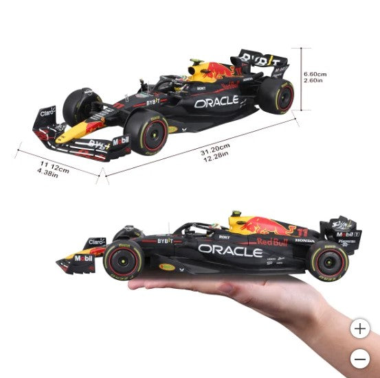 Bburago 1:18 Formula Die-cast Car, Red Bull