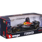 Bburago 1:18 Formula Die-cast Car, Red Bull