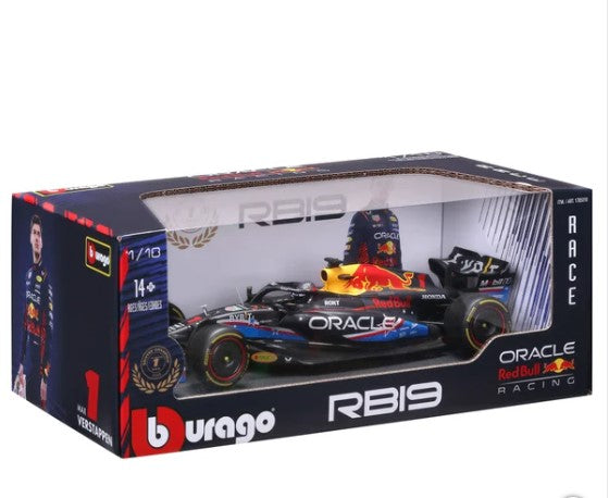 Bburago 1:18 Formula Die-cast Car, Red Bull