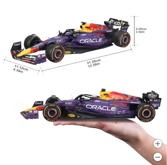 Bburago 1:18 Formula Die-cast Car, Red Bull