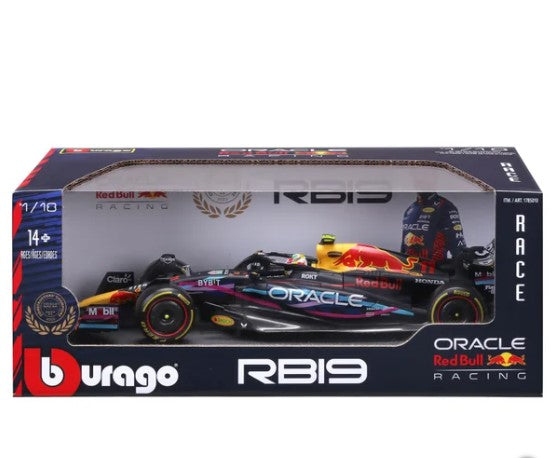 Bburago 1:18 Formula Die-cast Car, Red Bull