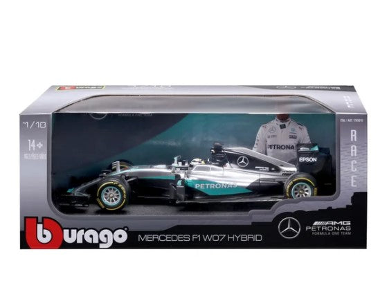 Bburago 1:18 Formula Die-cast Car, Mercedes