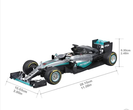 Bburago 1:18 Formula Die-cast Car, Mercedes