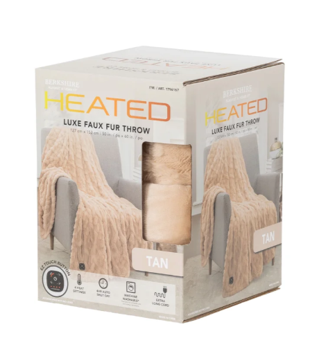 Berkshire Life Heated Throw