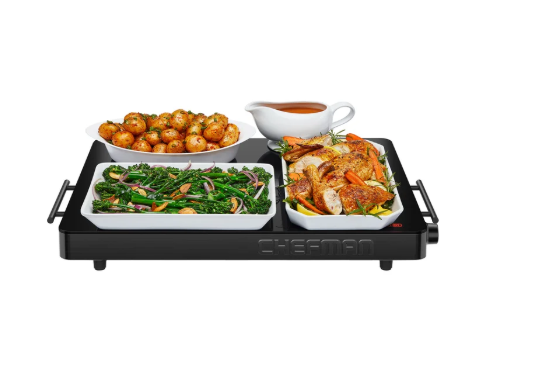 Chefman Electric Warming Tray with Adjustable Temperature Control