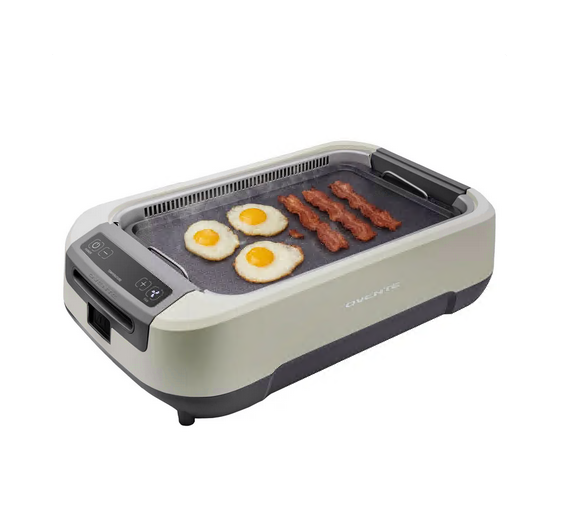 Ovente Smokeless Griddle & Grill System