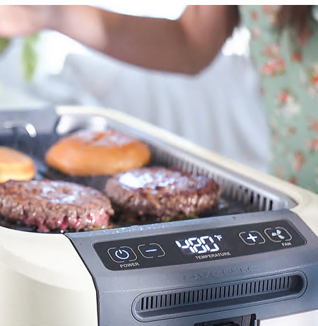 Ovente Smokeless Griddle & Grill System