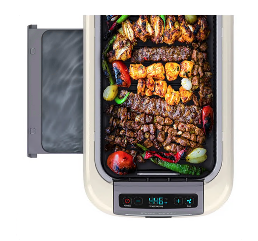 Ovente Smokeless Griddle & Grill System