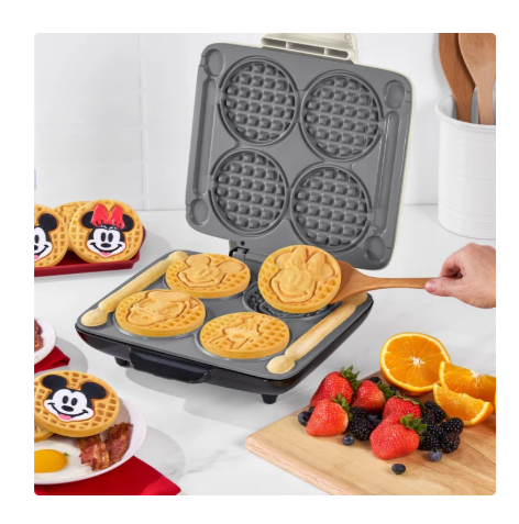 Dash Disney Mickey & Friends No-Drip Waffle Maker