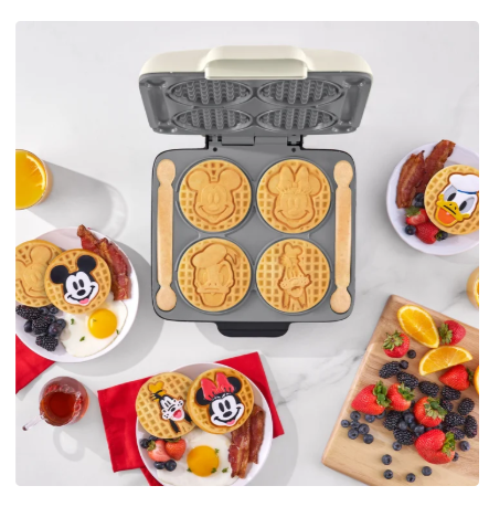Dash Disney Mickey & Friends No-Drip Waffle Maker