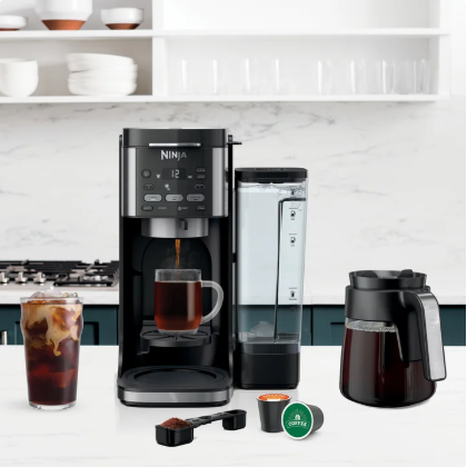 Ninja DualBrew XL Grounds & Pods Hot & Iced Coffee Maker