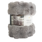 Bubble Faux Fur Throw