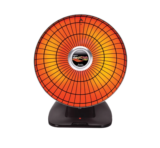 Presto HeatDish Plus Tilt Parabolic Heater