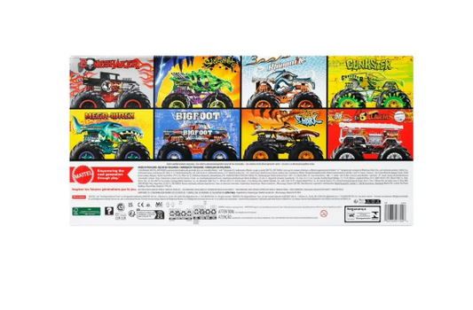 Hot Wheels Monster Trucks Live, 8 pk.