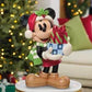 Disney Holiday Mickey with Presents Statue by Jim Shore