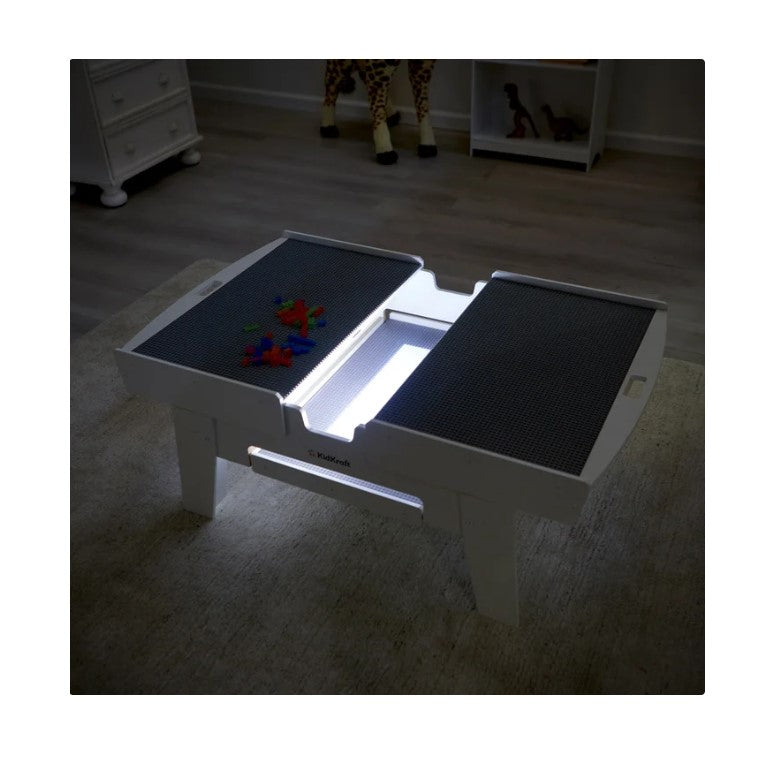 Kidkraft Building Bricks Play N Glow Activity Table