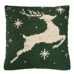 Mina Victory Loop Holiday Pillow, 22” x 22"