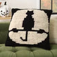 Mina Victory Loop Halloween Pillow, 22” x 22"
