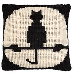 Mina Victory Loop Halloween Pillow, 22” x 22"