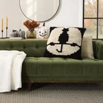 Mina Victory Loop Halloween Pillow, 22” x 22"