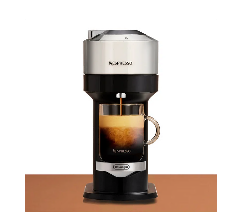 Nespresso Vertuo Next Deluxe with Aeroccino 3 and 32 Capsules