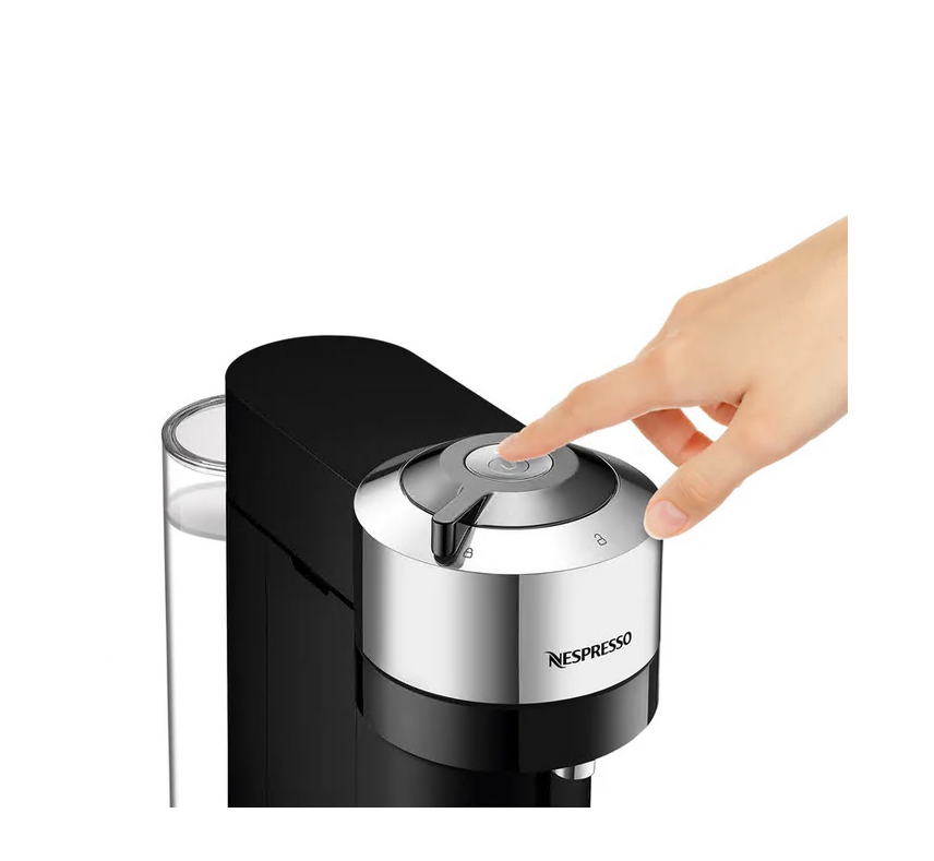 Nespresso Vertuo Next Deluxe with Aeroccino 3 and 32 Capsules