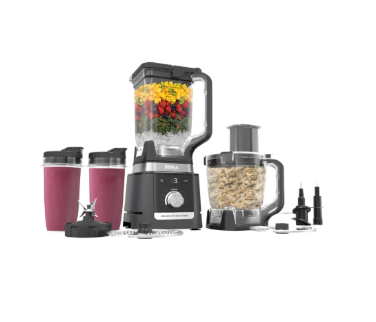 Ninja Deluxe Blender & Kitchen System with 88-oz. Pitcher, 9-Cup Processor, & Auto-iQ