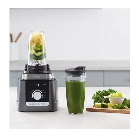 Ninja Deluxe Blender & Kitchen System with 88-oz. Pitcher, 9-Cup Processor, & Auto-iQ