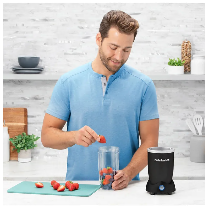 nutribullet Pro Plus 1200 Watt Personal Blender, Matte Black