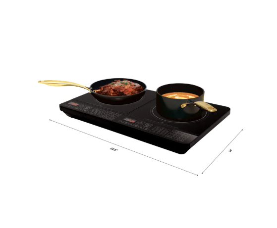 Nuwave Dual Top Precision Induction Cooktop with Dual 11.5″ Surfaces