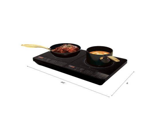 Nuwave Dual Top Precision Induction Cooktop with Dual 11.5″ Surfaces