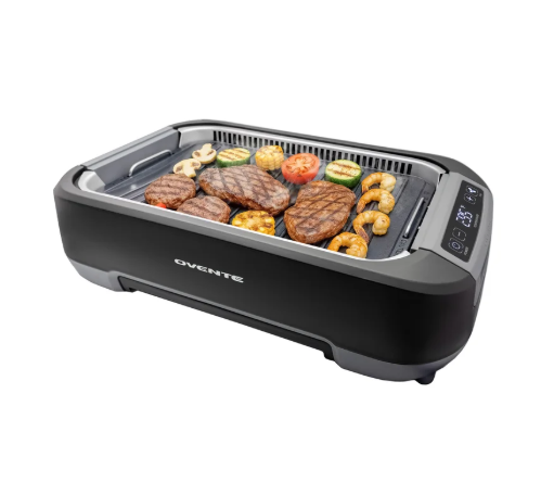 Ovente Smokeless Griddle & Grill System