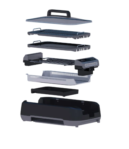 Ovente Smokeless Griddle & Grill System