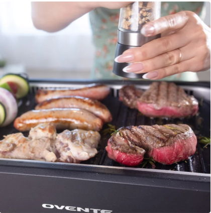 Ovente Smokeless Griddle & Grill System